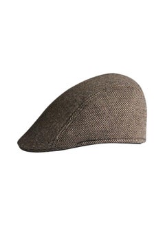 اشتري Winter Casual Peaked Cap Brown في السعودية