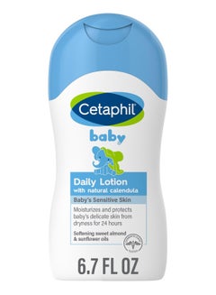 Buy Cetaphil Baby Daily Lotion with Natural Calendula 198 ml in UAE