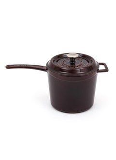 اشتري Enameled Cast Iron Induction Sauce Pan Withlid في الامارات