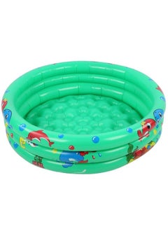 Buy Round Inflatable Baby Toddlers Swimming Pool Portable Inflatable Children Little Green Pool Home Indoor Outdoor for Kids Girl Boy90cm/35.4in Green in Saudi Arabia