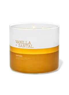 اشتري Vanilla & Santal 3-Wick Candle في السعودية