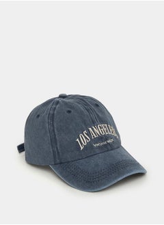 اشتري Embroidered Los Angless Denim Baseball Cap في السعودية