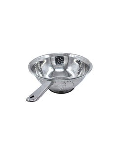 Buy Round stainless steel strainer with handle in Saudi Arabia