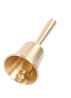 Buy Traditional Style Hand Bell,Kids and Adults Game Call Bell,Extra Loud Solid Brass Handbells use for School, Church, Hotel,  and Wedding Service in Saudi Arabia