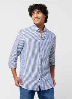 Buy Striped Slim Fit Shirt in Saudi Arabia