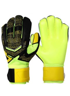 Buy Football Goalkeeper Latex Protective Gloves For Adult Games Protective Gear in UAE