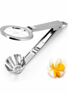 Buy Egg Slicer Cutter, Stainless Steel Slicer, Durable Use Multifunctional Slice Hard Boiled Eggs Quickly and Effectively, Slicing Gadgets Kitchen in Saudi Arabia