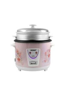 Buy Electric Rice Cooker 1.8L 1.8 L 700.0 W IRC 758 Pink/White/Silver in UAE