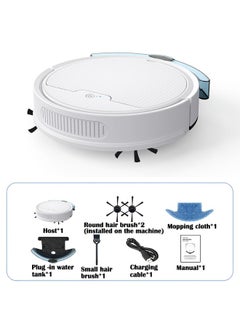 Buy Household Intelligent Sweeping Robot Automatic Water Tank Sweeping And Dragging Integrated Robot Vacuum Cleaner in UAE