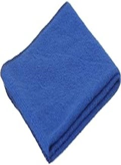 Buy 30*70 Car Drying Towel, Free Microfiber Cleaning Cloth, Premium Professional Soft Microfiber Towel, Super Absorbent Detailing Towel for Car/Windows/Screen/Kitchen - Blue in Egypt