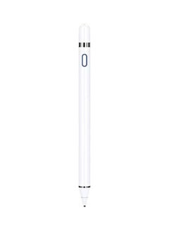 Buy Active Stylus Pen For Capacitance Screen White in Saudi Arabia