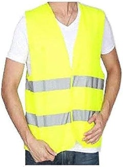 Buy Apex Hi Vis Reflective Vest (60g, Yellow) in Egypt