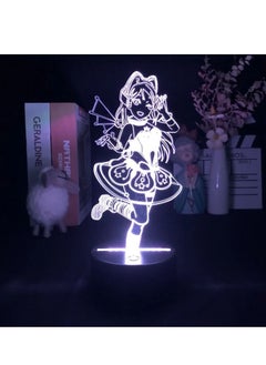 Buy 3D Illusion Light LED Night Light Genshin Impact Game Figurine Lamp Lighting Lamp Gift for Bedroom Decor Light LED Sensor Color Changing Work Desk Lamp Remote Control Lighting Sayu in UAE