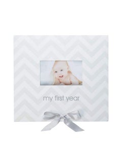 اشتري Baby First Year Calendar Track Every Milestone And Memory Gray Chevron في السعودية