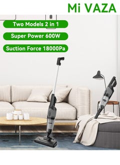 Buy 2 in 1 Cordless Portable Vacuum Cleaner 600W in UAE