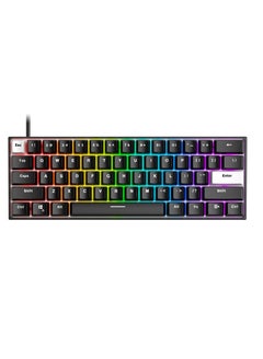 Buy Fantech MK857 MAXFIT61 Frost Modular Mechanical Keyboard | Black in UAE