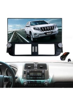 Buy Android Car Stereo For Toyota Prado Land Cruiser Prado 150 2009-2013 Support Apple Carplay Android Auto Wireless 12.3 Inch 4GB RAM DSP AHD DVR Included With 2 Camera Recording Function in UAE