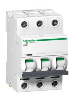 Buy Schneider Breaker Acti9 iC60_ Acti9 iC60N 3P 32A C Miniature Circuit breaker_ [A9F44332] in UAE