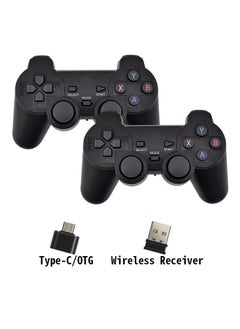 Buy M MIAOYAN Two-piece 2.4g wireless doubles gamepad Android box computer smart TV universal double game console in Saudi Arabia