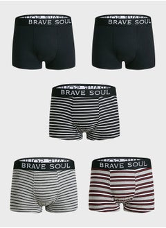 Buy Brave_Soul Mens Boxer With All Over Discharge in UAE