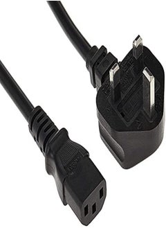 Buy 1.5m 3-Pin UK Plug Power Cord with C13 Port for Laptop PC Power in Saudi Arabia