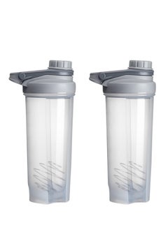 Buy Fitness Shaker Bottle, Fitness Sports Classic Protein Shaker Bottle, BPA Free, Professional Fitness cup Fashionable Portable Sport Plastic Water Shaker Bottle for Exercise in Saudi Arabia