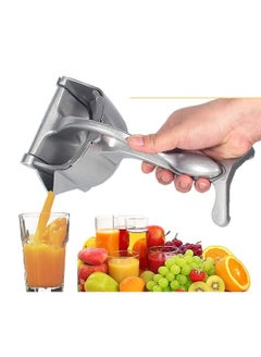 Buy Lemon Fruit Squeezer Stainless Steel Manual Orange Juice Handheld Citrus Presser in UAE