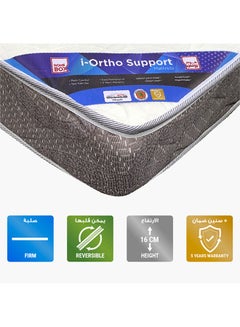 Buy i-Ortho Support Queen Rebounded Foam Mattress 16x140x200 cm in Saudi Arabia