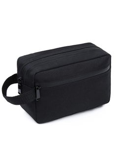 Buy Travel Toiletry Bag for Women and Men, Water-resistant Shaving Bag for Toiletries Accessories, Foldable Storage Bags with Divider and Handle for Cosmetics-Toiletries Brushes Tools in UAE