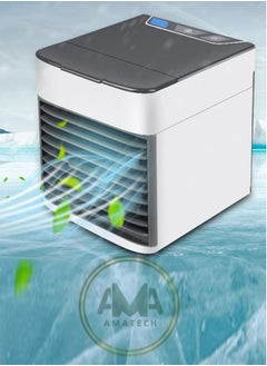 Buy Portable Personal Air Cooler 3000 BTU Grey/Blue/White in Saudi Arabia