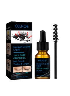 اشتري Castor Oil Eyelash Serum Castor oil promotes eyelash growth  moisturizing care not easy to smudge في السعودية