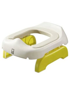 Buy Portable Potty Seat for Kids Travel 2 in 1 Potty for Travel Foldable Training Toilet Chair for Toddler Potty Training Toilet for Outdoor and Indoor Easy to Clean Yellow in UAE