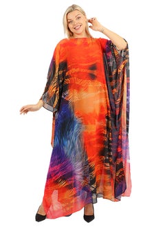 Buy Chiffon Cover up - printed in UAE