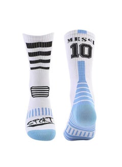 اشتري Sweat-absorbing, Odorproof, And Non Slip Football Sports Socks في الامارات