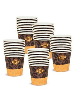 Buy Biodegradable Disposable Paper Cup 4oz 50-Pieces in UAE