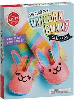 اشتري Sew Your Own Unicorn Bunny Slippers by Klutz Paperback في الامارات