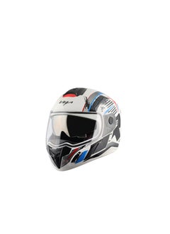 Buy VEGA HELMETS RYKER D/V ATTIC-E White Matt Blue Size Medium in UAE