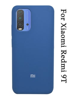 Buy Redmi 9T Case Silicone Protective Cover with Inside Microfiber Lining Compatible with Xiaomi Redmi 9T in UAE