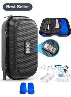 Buy Insuli*n Cooler Travel Case, Refrigerated Medicin*e Travel Case with Temperature Display, Diabetes Travel Case with Wrist Strap & 2 Reusable Ice Packs, Gift For Daily and Trip in UAE