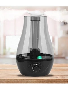 Buy 3L Ultrasonic Cool Mist Humidifier, Humidifier, Fragrance, Air Purifier for Bedroom (Black 3L) (3L) in Egypt