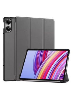 Buy Slim Stand Hard Back Shell Smart Cover Case for Redmi Pad Pro 12.1 inch, Auto Wake/Sleep Grey in Saudi Arabia