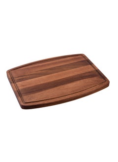 Buy Luxury rectangular wooden cutting board, width 30 cm, length 40 cm in Saudi Arabia