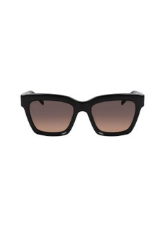 Buy FULL RIM ACETATE CAT EYE DKNY SUN DK551S  5318 (001) BLACK in UAE