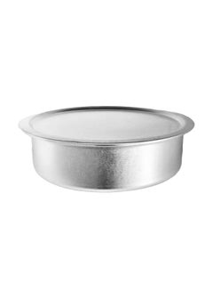 Buy Aluminium Shallow Cooking Pot Tope set with Lid 17 in UAE