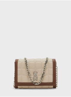 Buy Logo Detailed Flap Over Crossbody in Saudi Arabia