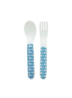 Buy Dinewell Kids Spoon & Fork Set Spoon Panda, Dwc2148Pan, 6'' in UAE