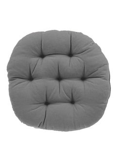 Buy Square Soft Velvet Decorative Cushion Attractive Colors - Dark Gray in Saudi Arabia