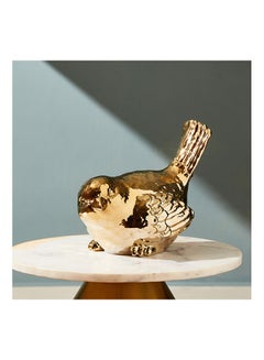 Buy Duke Bird Drinking Water Ceramic Decorative Accent 25x18x27 cm in UAE