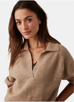 Buy AE Oversized Collared Sweater in Egypt