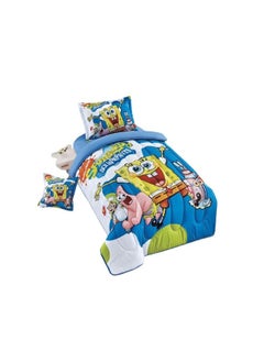 Buy Kids Comforter Set 4Pieces Size230X170 Sheet Size200X140X25 in Saudi Arabia